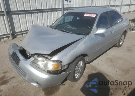 2002 Nissan Sentra Xe z USA, uszkodzony, nr VIN 3N1CB51D82L668966